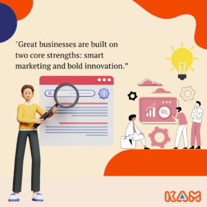 Illustration of SEO strategies increasing website traffic, rankings, and business growth